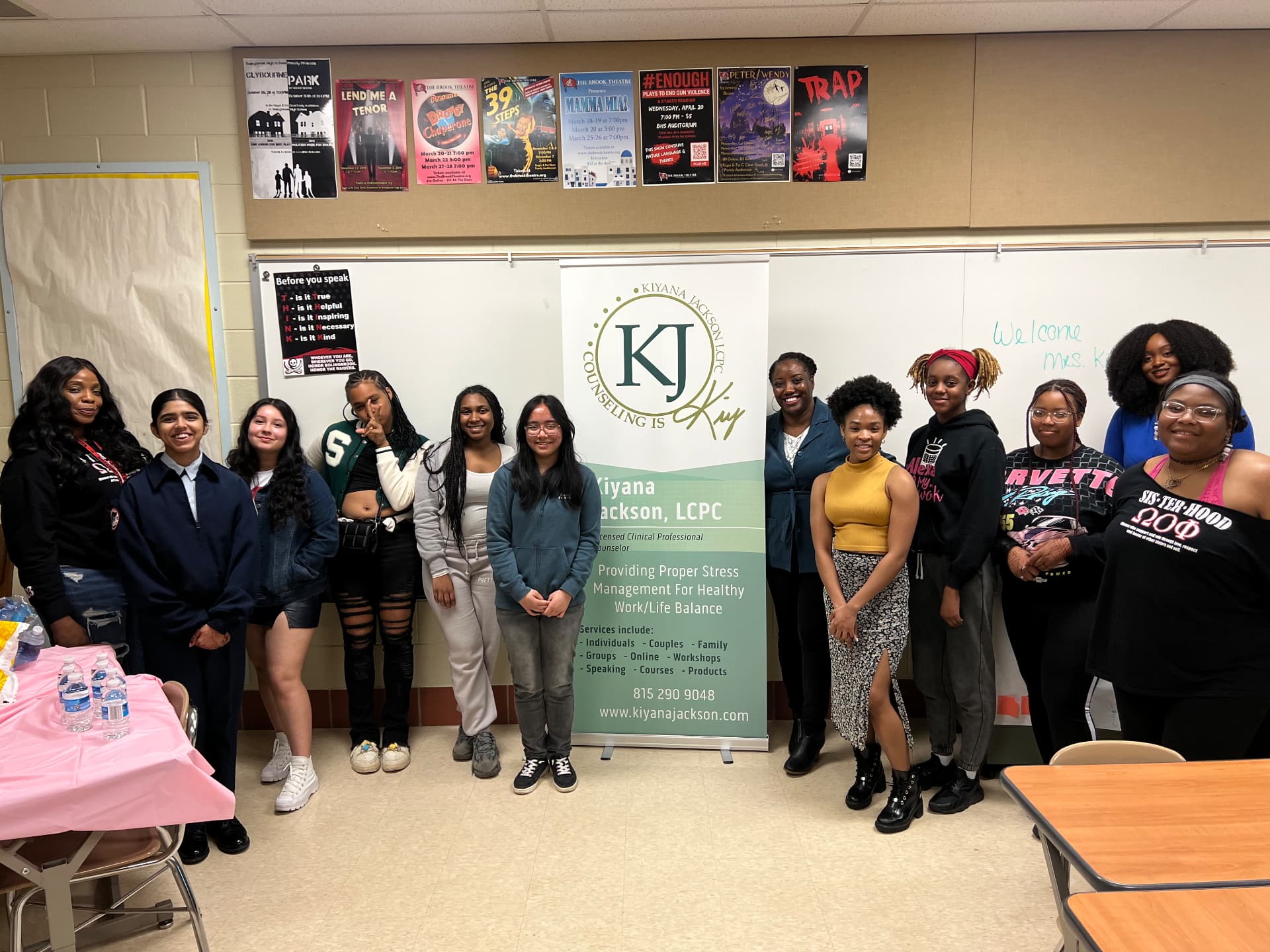 Wellness workshop with a licensed counselor