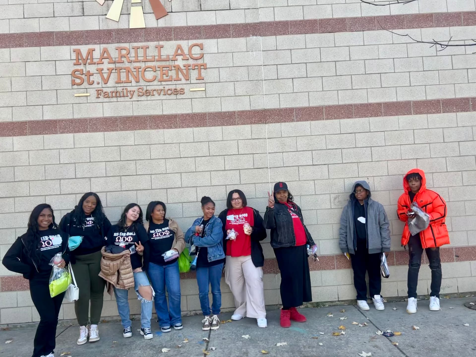 Community service at Marillac St. Vincent Family Services